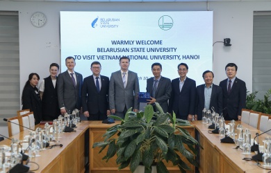 ĐHQGHN và ĐHQG Belarus hợp tác trong lĩnh vực khoa học công nghệ
